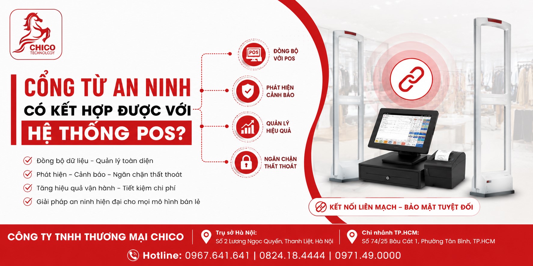 Cổng Từ An Ninh Có Kết Hợp Được Với Hệ Thống POS Không? Giải Pháp Quản Lý Thông Minh