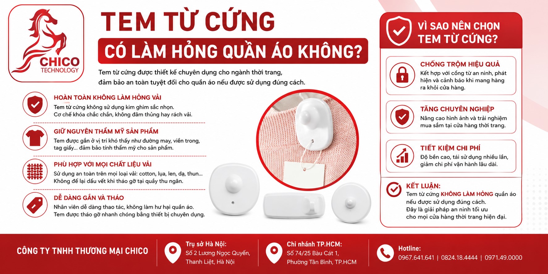 Tem Từ Cứng Có Làm Hỏng Quần Áo Của Khách Không? Bí Quyết Từ Chuyên Gia
