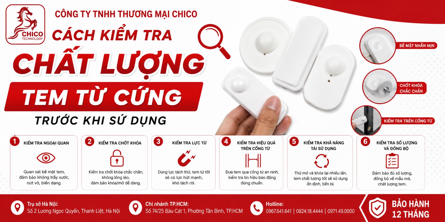 Cách Kiểm Tra Chất Lượng Tem Từ Cứng: Tránh Tiền Mất Tật Mang