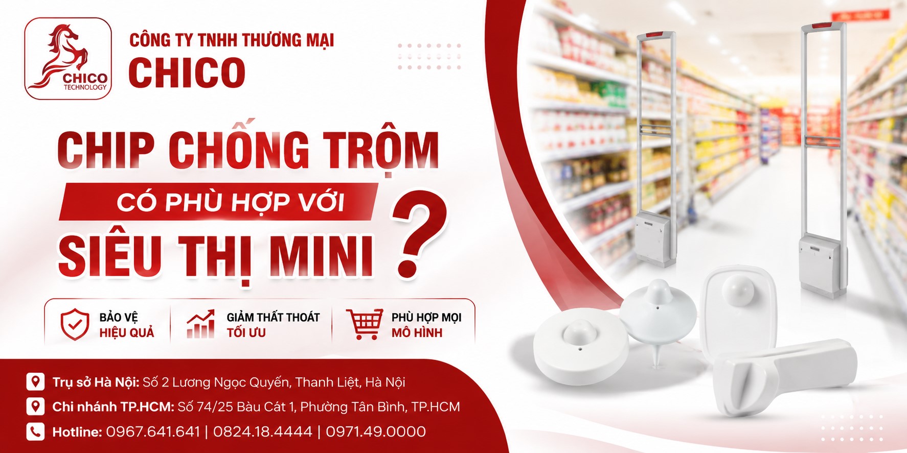 Chip Chống Trộm Có Phù Hợp Với Siêu Thị Mini Không? Giải Pháp Tối Ưu