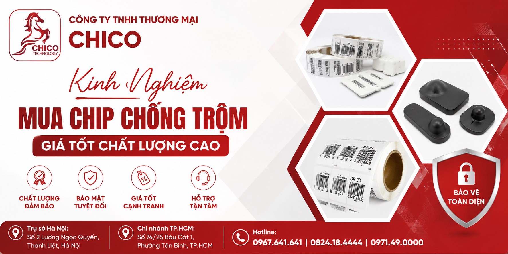 Kinh Nghiệm Mua Chip Chống Trộm Giá Tốt, Chất Lượng Cao Cho Chủ Shop