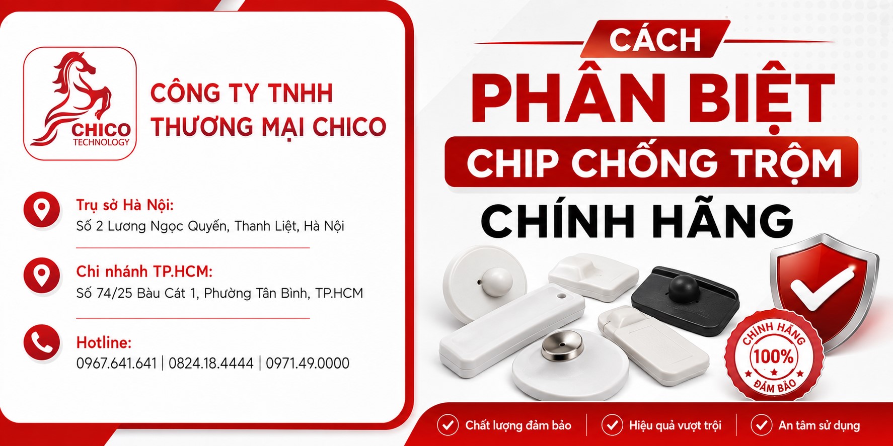 Cách Phân Biệt Chip Chống Trộm Chính Hãng Và Hàng Kém Chất Lượng
