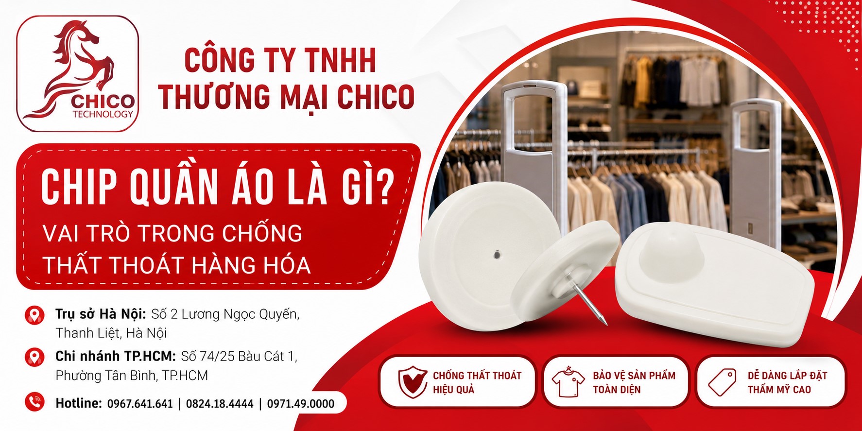 Chip Quần Áo Là Gì? Vũ Khí Bảo Vệ Doanh Thu Cho Shop Thời Trang