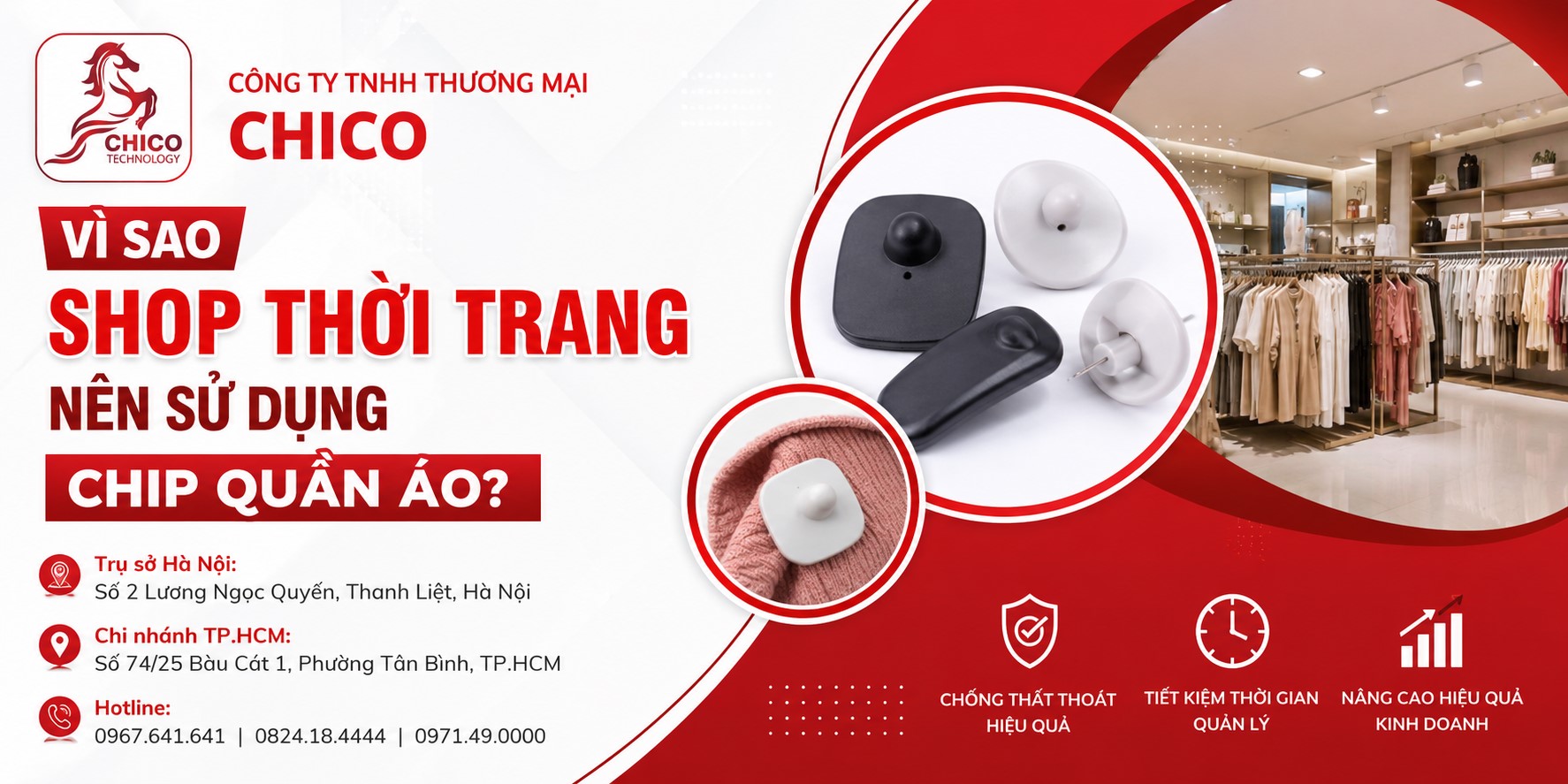 Vì Sao Shop Thời Trang Nên Sử Dụng Chip Quần Áo? Lợi Ích Không Thể Bỏ Qua