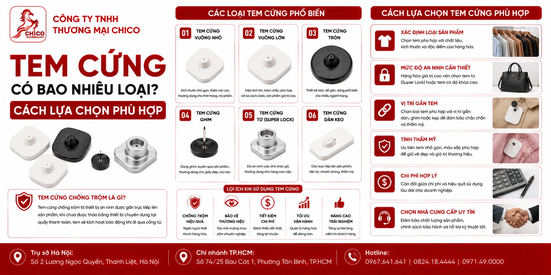 Tem Cứng Có Mấy Loại? Bí Quyết Chọn Chip Chống Trộm Phù Hợp Cho Shop