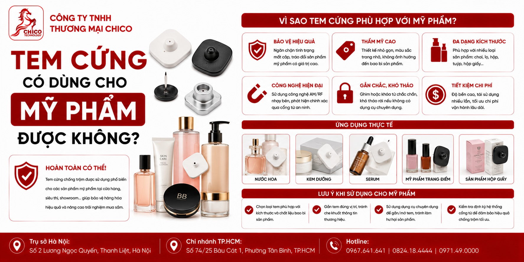 Tem Cứng Có Dùng Cho Mỹ Phẩm Được Không? Giải Pháp An Ninh Tối Ưu