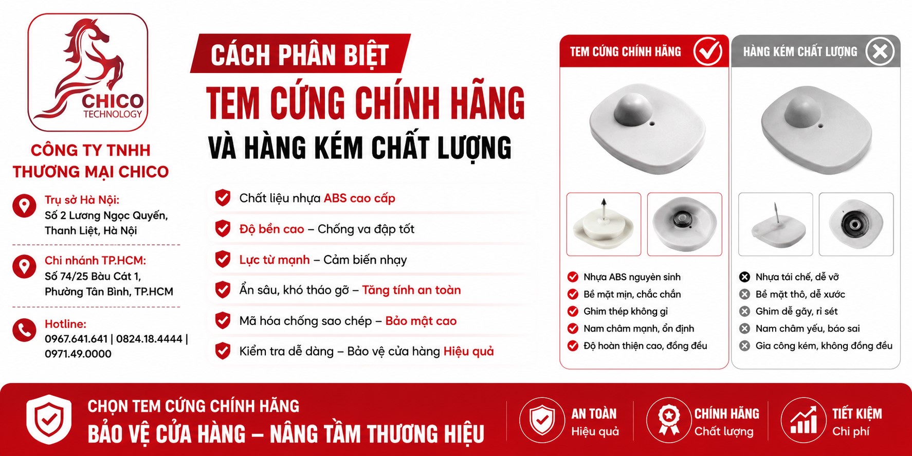 Cách Phân Biệt Tem Cứng Chính Hãng Và Hàng Kém Chất Lượng