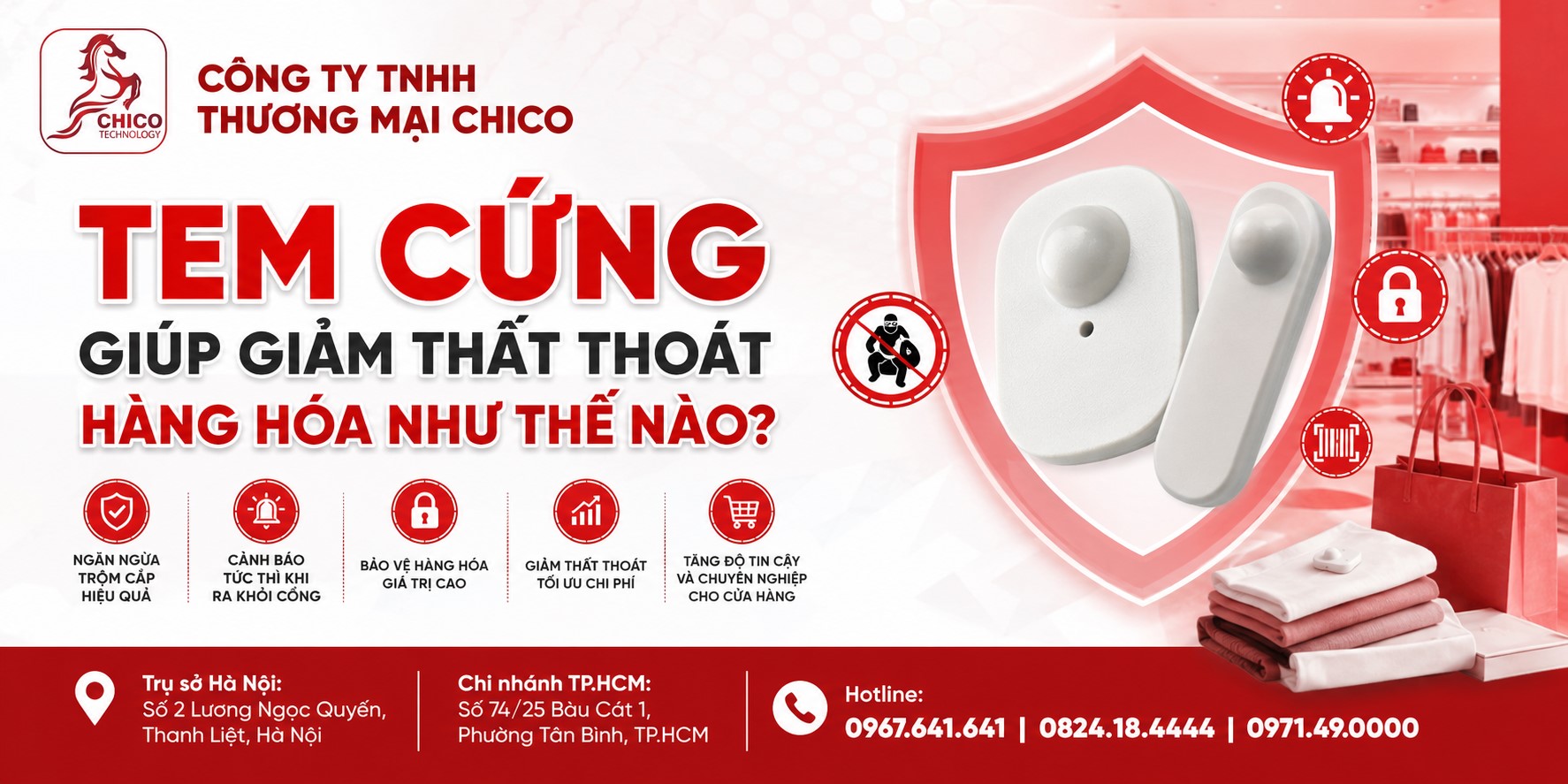 Tem Cứng Giúp Giảm Thất Thoát Hàng Hóa Như Thế Nào?