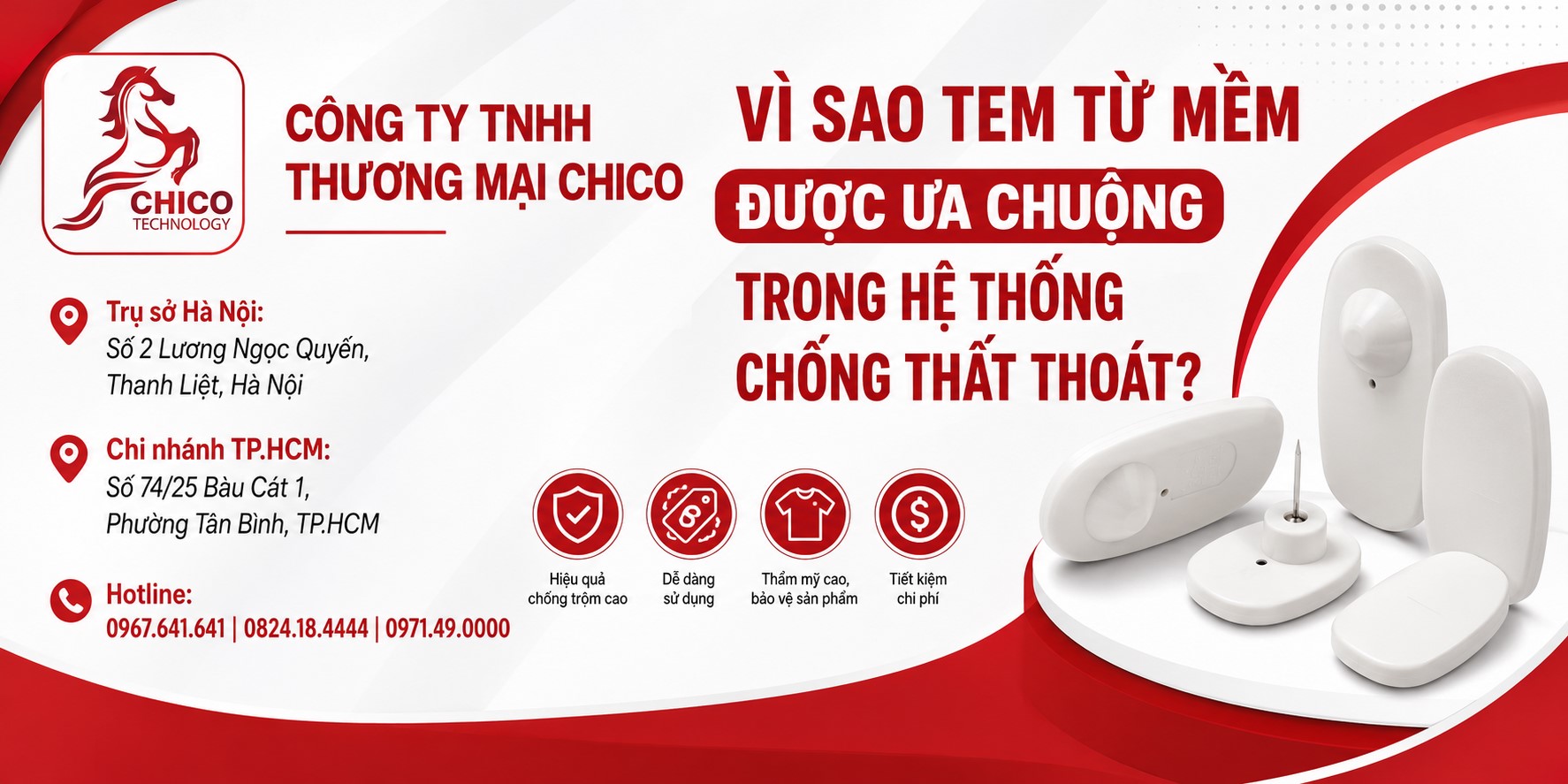 Vì Sao Tem Từ Mềm Được Ưa Chuộng Trong Hệ Thống Chống Thất Thoát?
