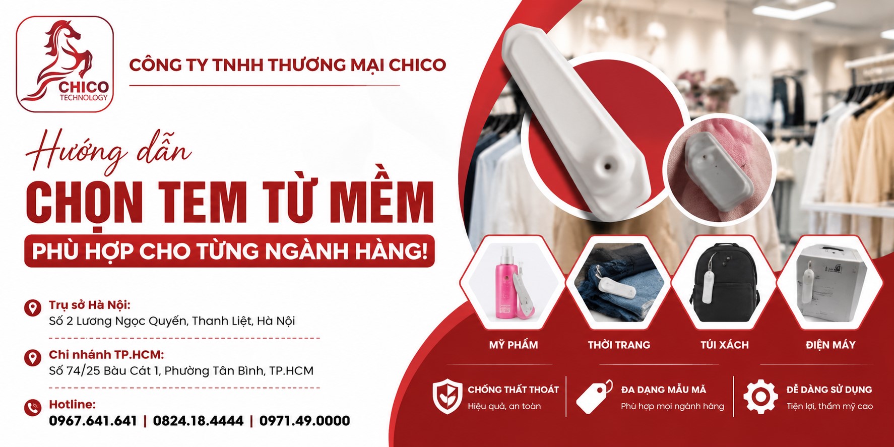 Hướng Dẫn Chọn Tem Từ Mềm Phù Hợp Cho Từng Ngành Hàng