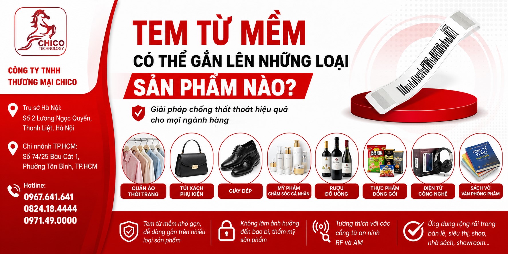 Tem Từ Mềm Gắn Lên Những Sản Phẩm Nào? Hướng Dẫn Chi Tiết