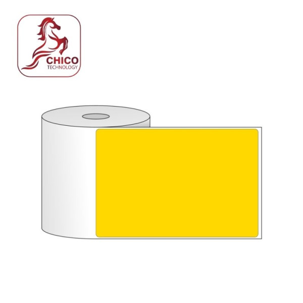 Giấy in tem vàng PVC 1 tem 80x150x50M