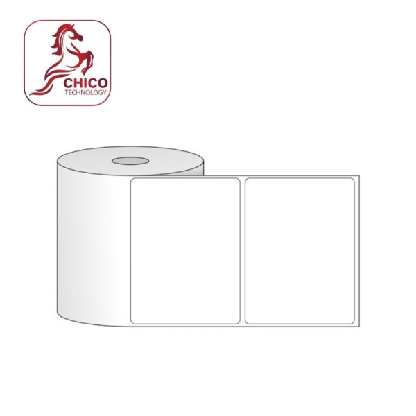 Giấy in mã vạch 1 tem PVC 70x60x50m