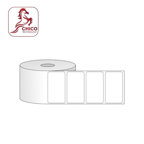 Giấy in mã vạch 1 tem PVC 60x30x50m