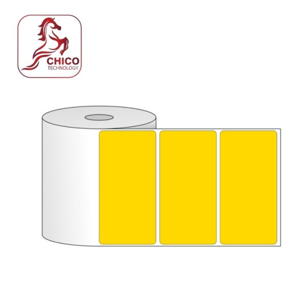 Giấy in mã vạch PVC 1 tem 79x39x50m (màu)