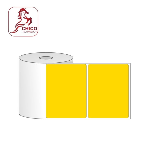 Giấy in tem vàng PVC 1 tem 78x41x50M