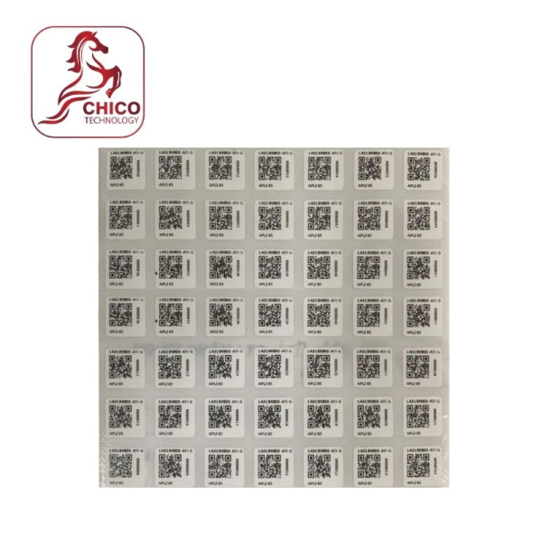 Giấy in mã vạch XB 7 tem 15x15x50m