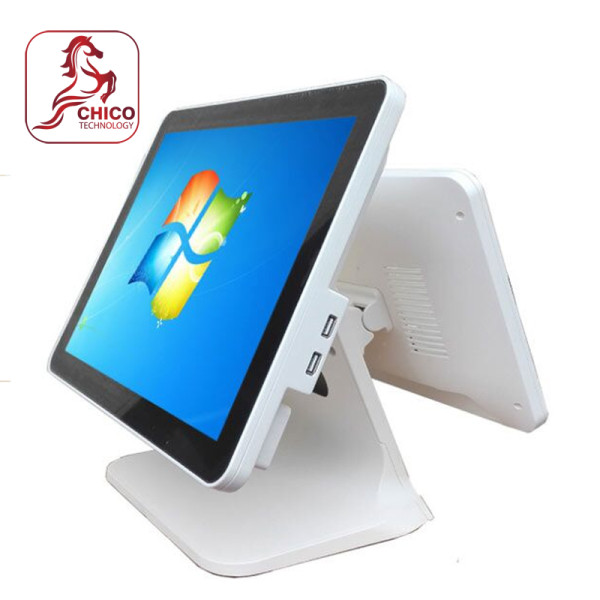 Máy POS bán hàng Gpos Q5 2 màn hình [15 inch X 11.6 inch] [Core i51035G1/8gb/256gb]