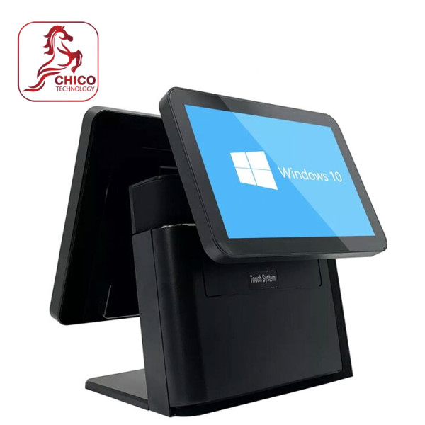 Máy bán hàng Cảm Ứng 2 màn hình GPOS QT-66 (J1900/4gb/64gb)