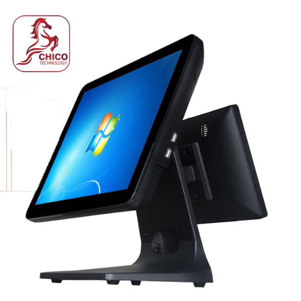 Máy bán hàng cảm ứng GPOS Q5 2 màn hình [Core i5/ Ram 4gb/ SSD 64gb]