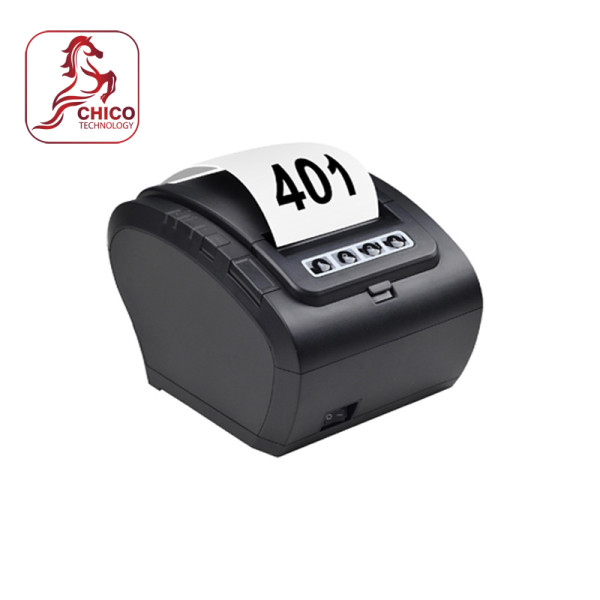 Máy in hóa đơn lấy số thứ tự Zywell ZY307Q