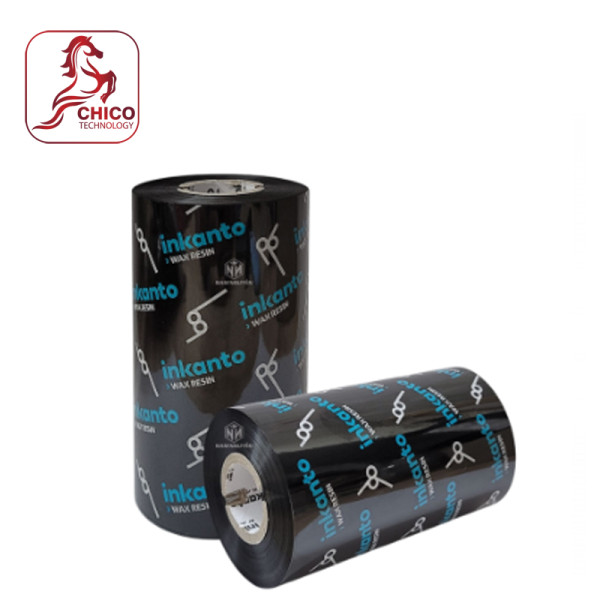 Mực in mã vạch Inkanto Wax Resin 110x300m