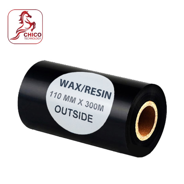 Mực in mã vạch WAX/RESIN 110x300m