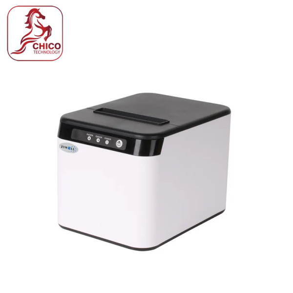 Máy in hóa đơn Zywell ZY-Q821 (Trắng-USB)