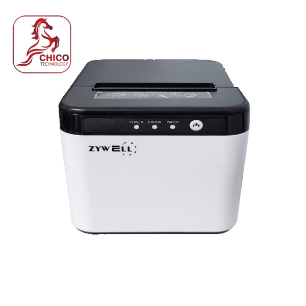 Máy in hóa đơn Zywell ZY-Q821 (Trắng-USB)
