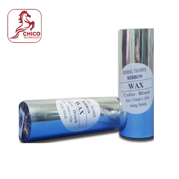 Mực in mã vạch Wax ribbon (110 x 100 mét)