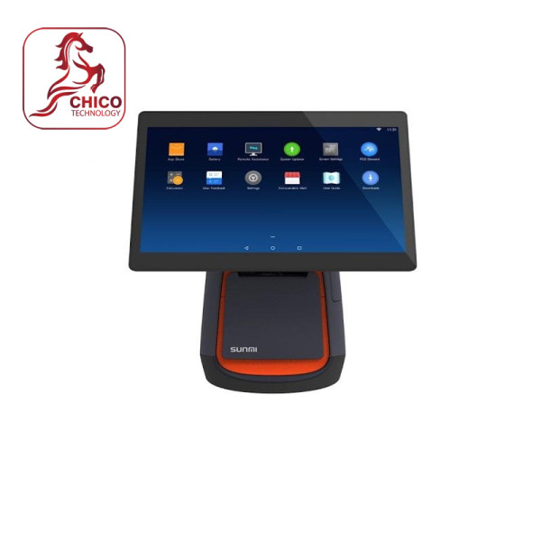 Máy POS bán hàng để bàn Sunmi T2 (1 màn hình)