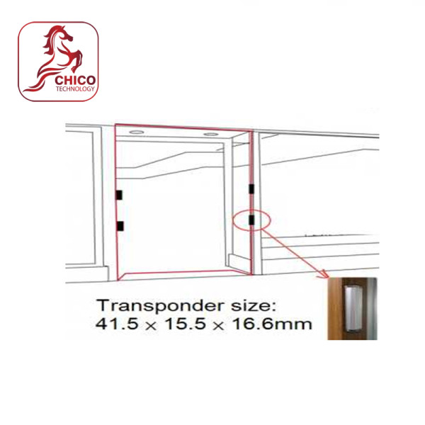 Bộ cổng an ninh - Loại gắn khung cửa mang lại không gian thông thoán và Sang trọng EG-6000C