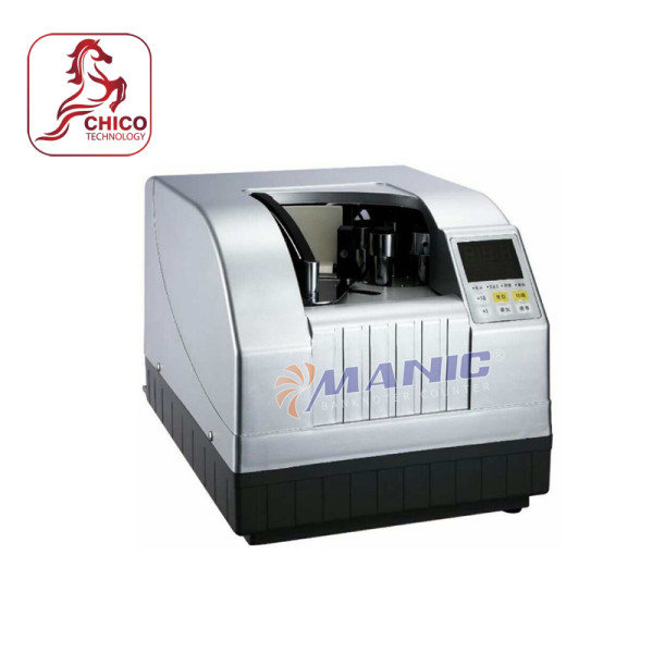 Máy đếm tiền khí nén Manic B 2020