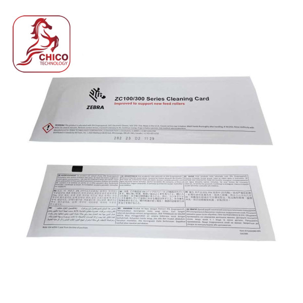 Bộ vệ sinh máy in thẻ Zebra ZC300