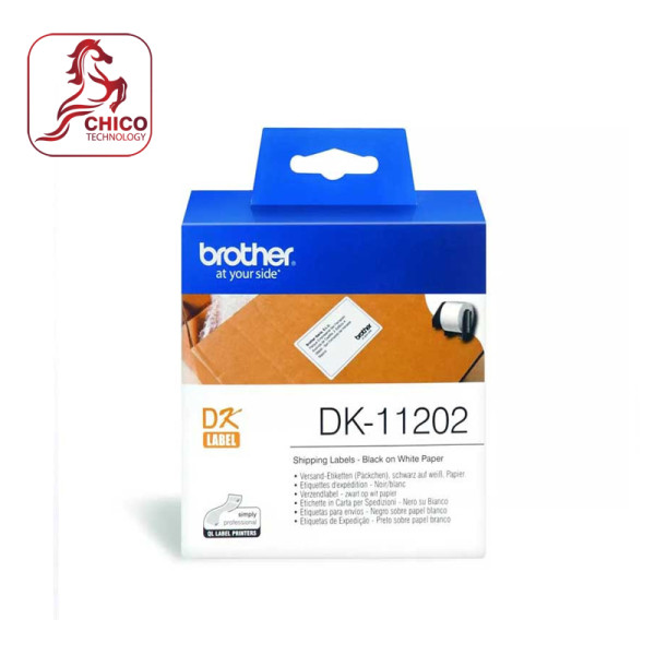 Nhãn giấy bế DK-11202 62mmx100mmx300 nhãn
