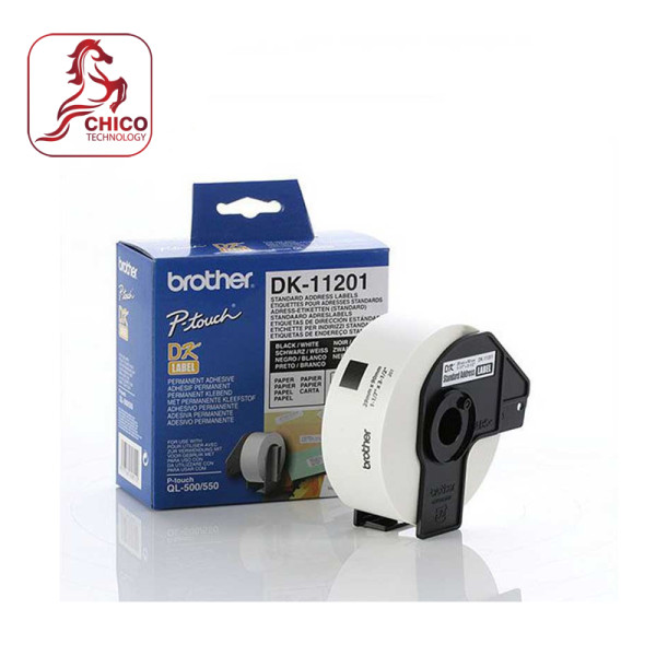 Nhãn giấy bế DK-11201 29mmx90mmx400 nhãn