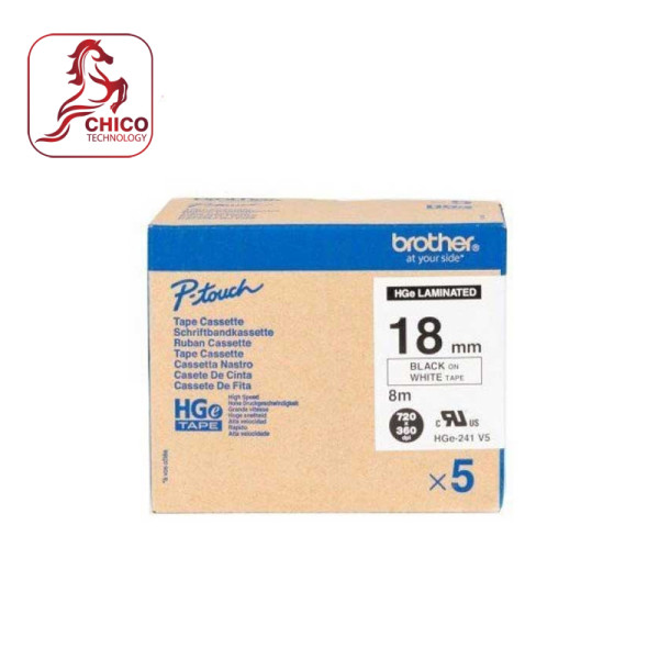 Nhãn HGe-241V5, 18mm, đóng gói: 5 hộp
