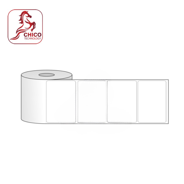 Giấy in mã vạch 1 tem 37x22x50m, bo góc