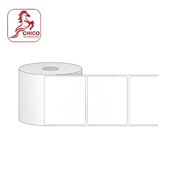 Giấy in mã vạch 1 tem 60x50x50m, bo góc