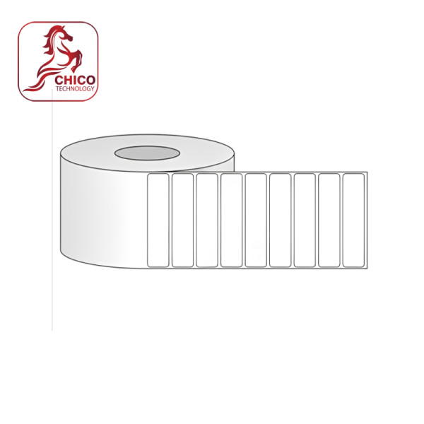 Giấy in mã vạch 1 tem 60x20x50M, bo góc