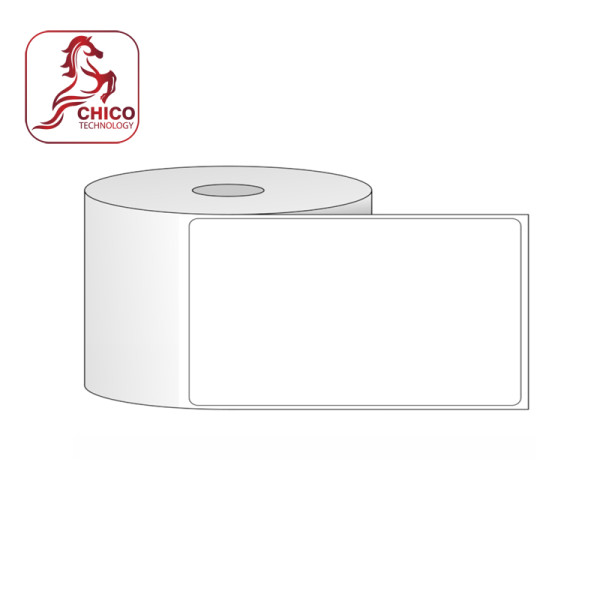 Giấy in mã vạch 1 tem 70x100x50M, bo góc