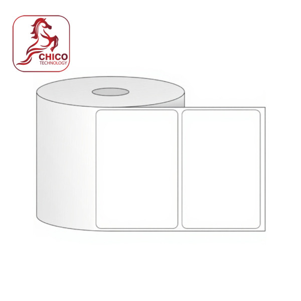 Giấy in mã vạch 1 tem 70x40x50m, bo góc