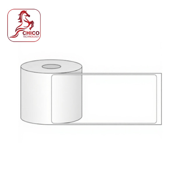 Giấy in mã vạch 1 tem 59x140x50M