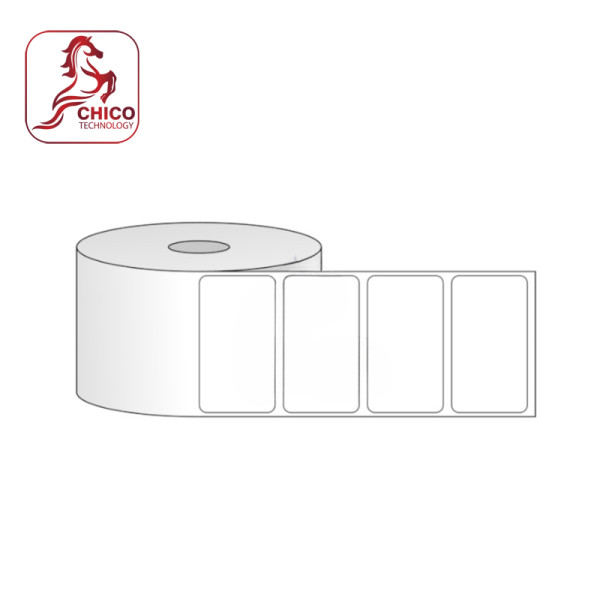 Giấy in mã vạch 1 tem 60x25x100m