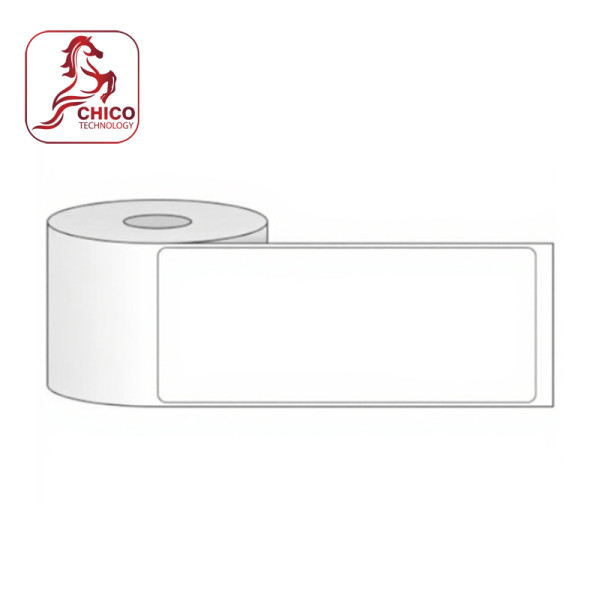 Giấy in mã vạch 1 tem 63x112x50m, bo góc