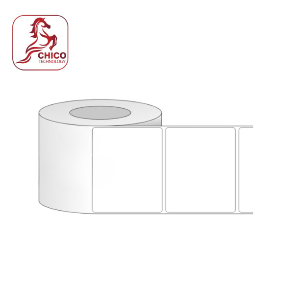 Giấy in mã vạch 1 tem 73x53x100M
