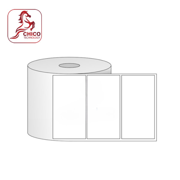 Giấy in mã vạch 1 tem 80x40x100m