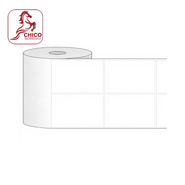 Giấy in mã vạch 2 tem 40x50x50m
