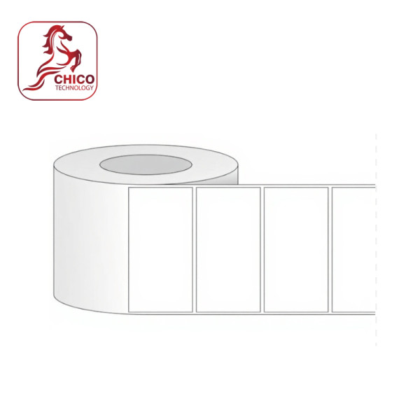 Giấy in mã vạch 1 tem 80x30x100M