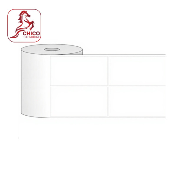 Giấy in mã vạch 2 tem 40x60x50m